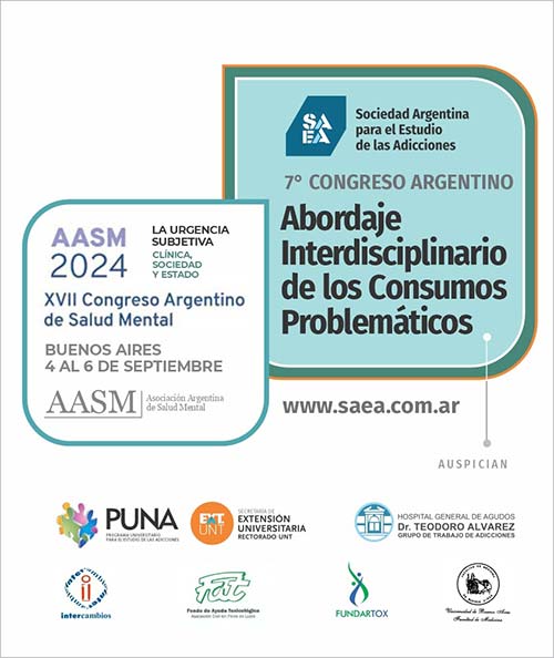 7° Congreso Argentino de Abordaje interdisciplinario de los Consumos Problemáticos